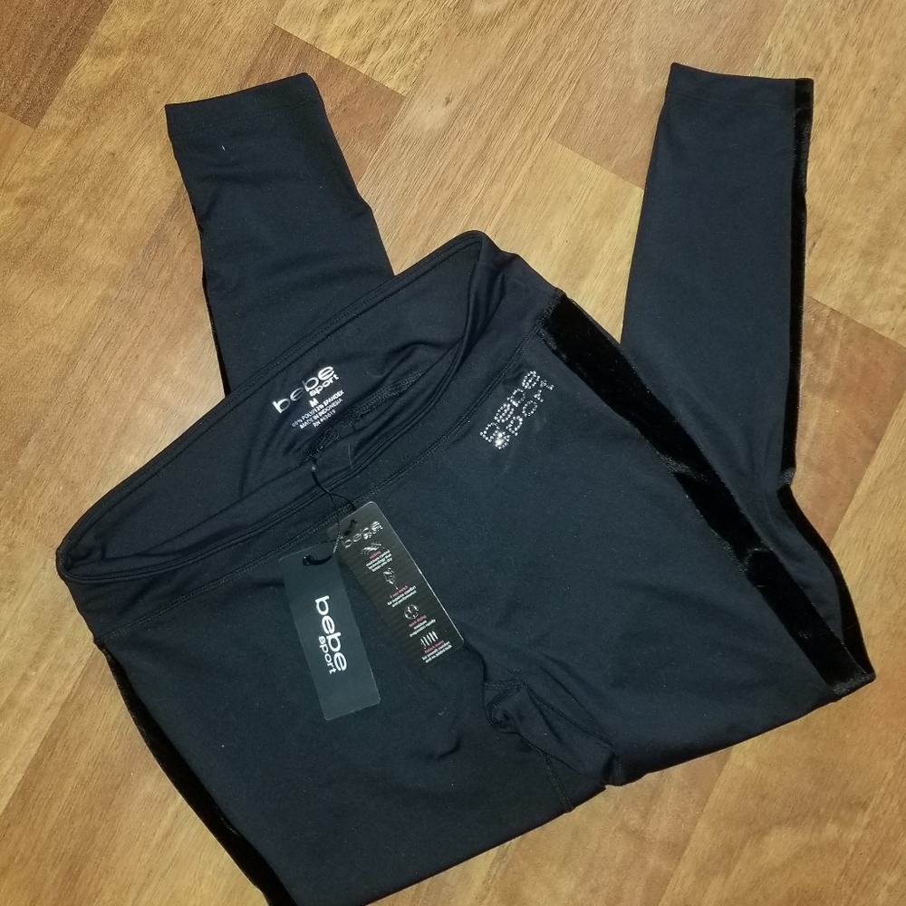 NWT BEBE Sport Leggings - Picture 9 of 9